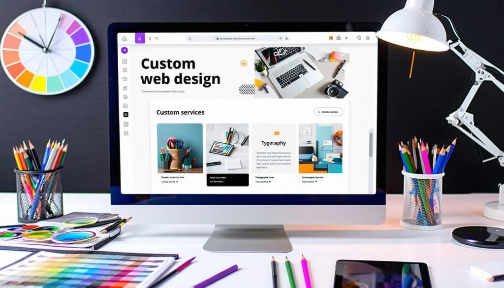 custom web design services